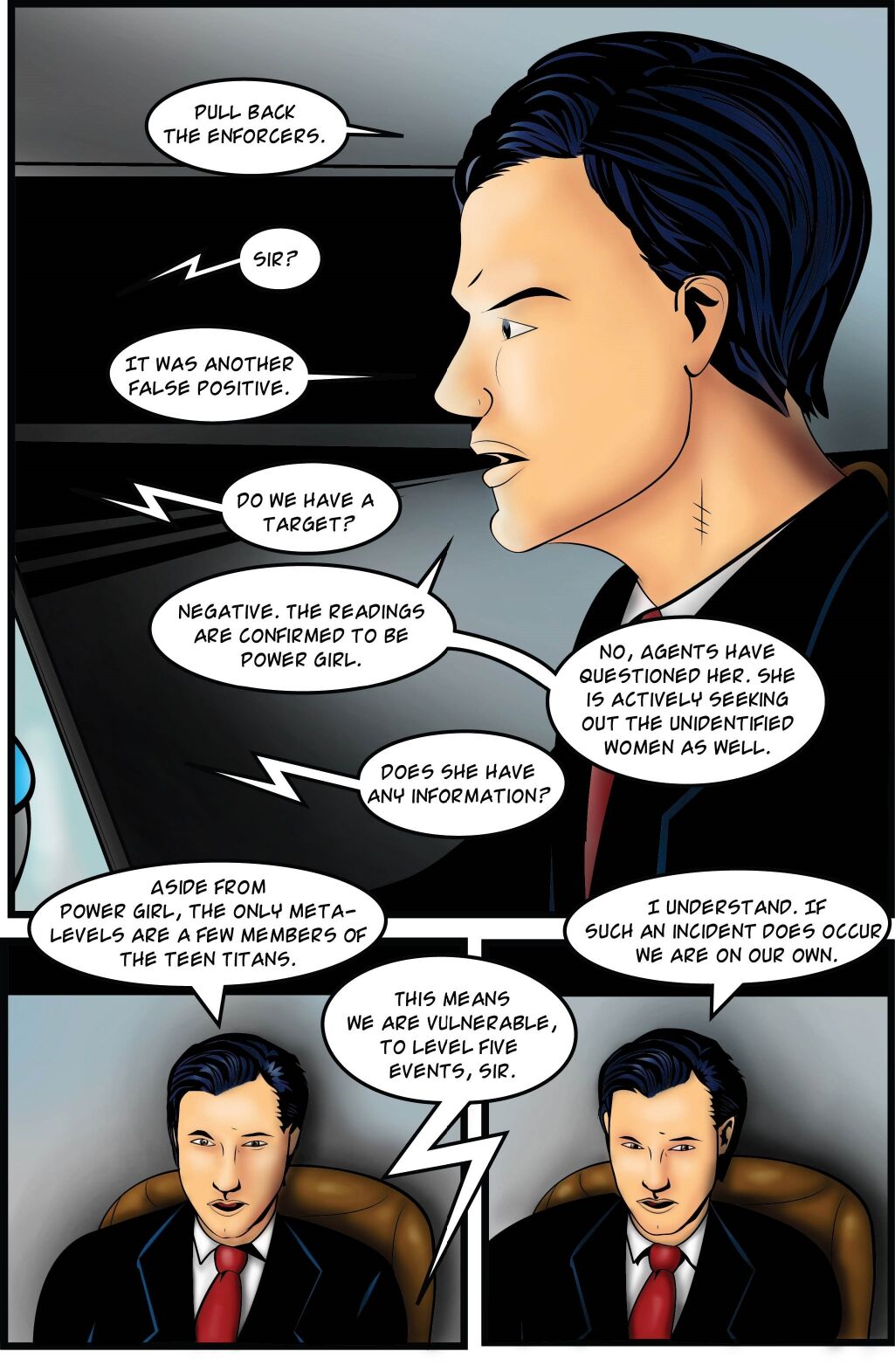 Supergirl: Issue #6 - Agents of Oblivion Part 3 page 4 full