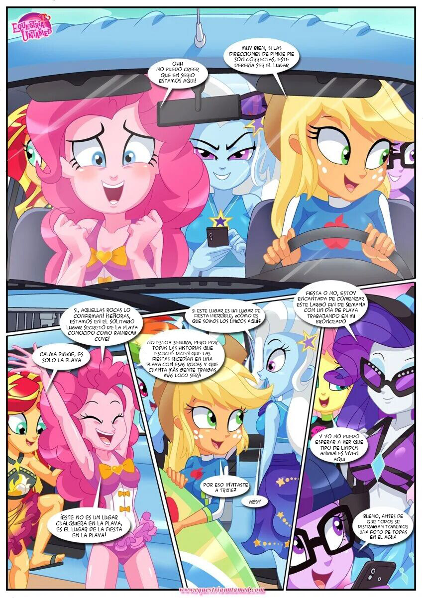 Party at Rainbow Cover page 2 full