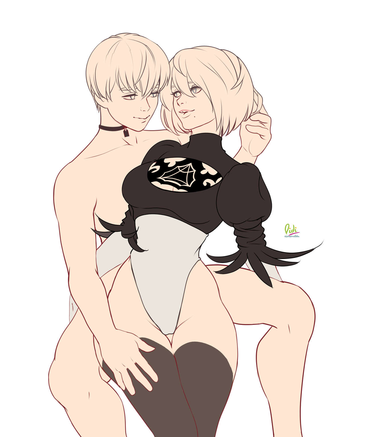 2B - 9S | Nier:Automata page 4 full