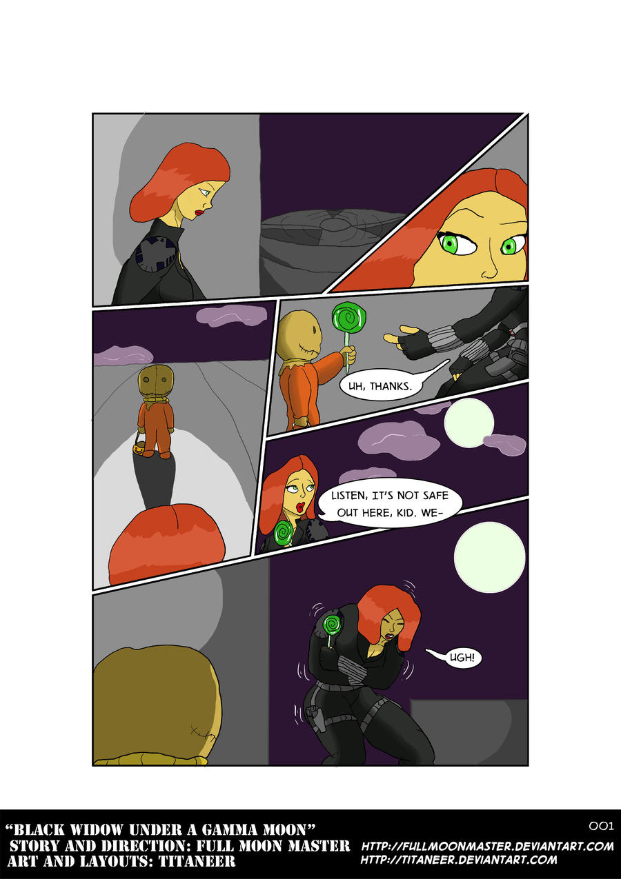 Halloween on the helicarrier page 1 full