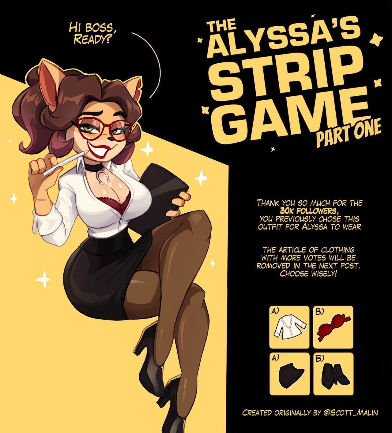 Alyssa's strip game 1 &amp; 2 page 7 full