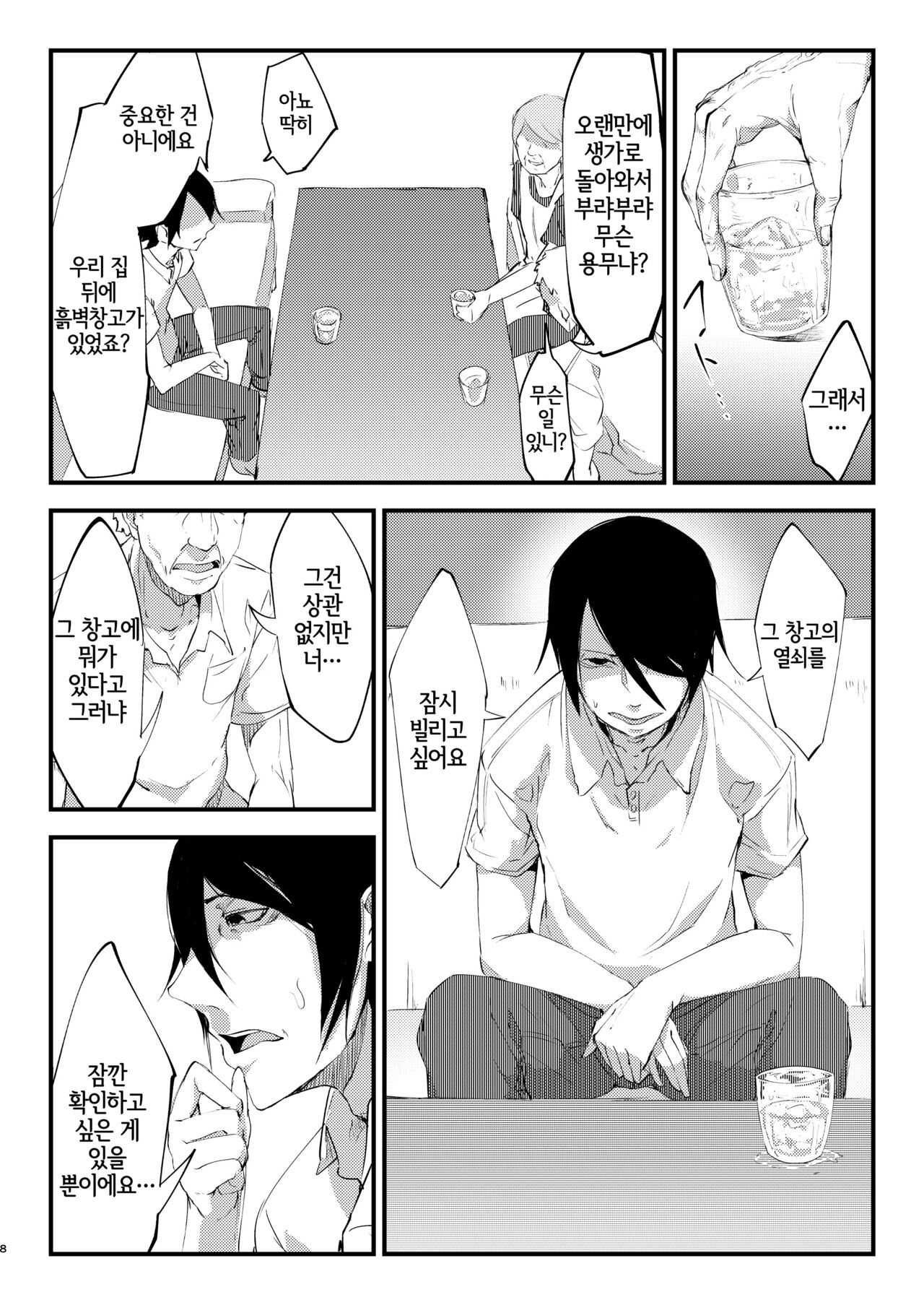 Shiragasane Soushuuhen Koromo | 백습 총집편 page 8 full