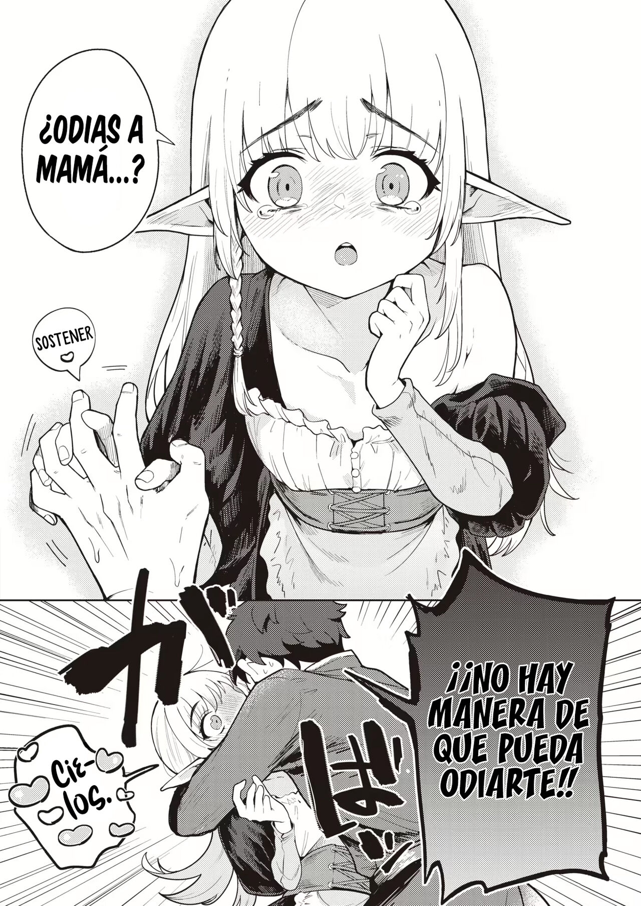 Mama Elf ni Aisaresugite Bouken ni Deraremasen! | ¡Mi adoptiva mamá elfa me ama tanto que no puedo irme de aventura! page 10 full