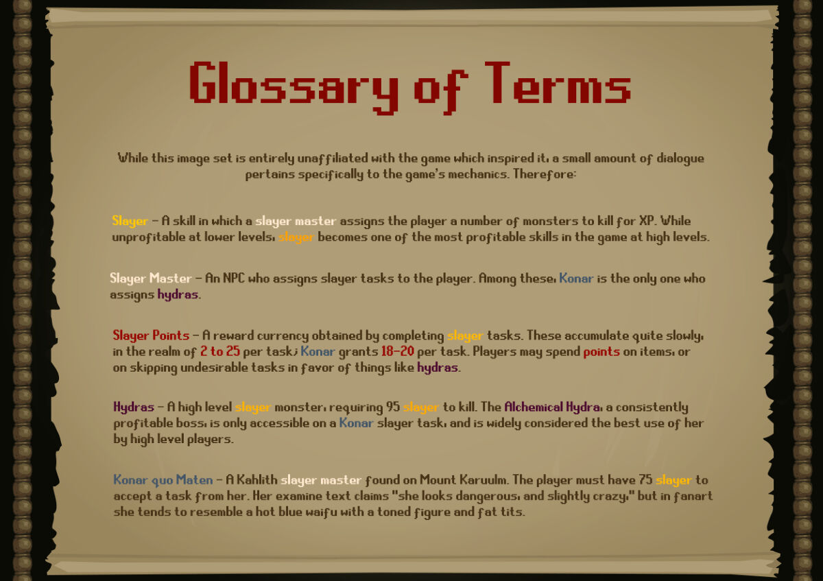 Slayer Master Konar versus the player character page 2 full