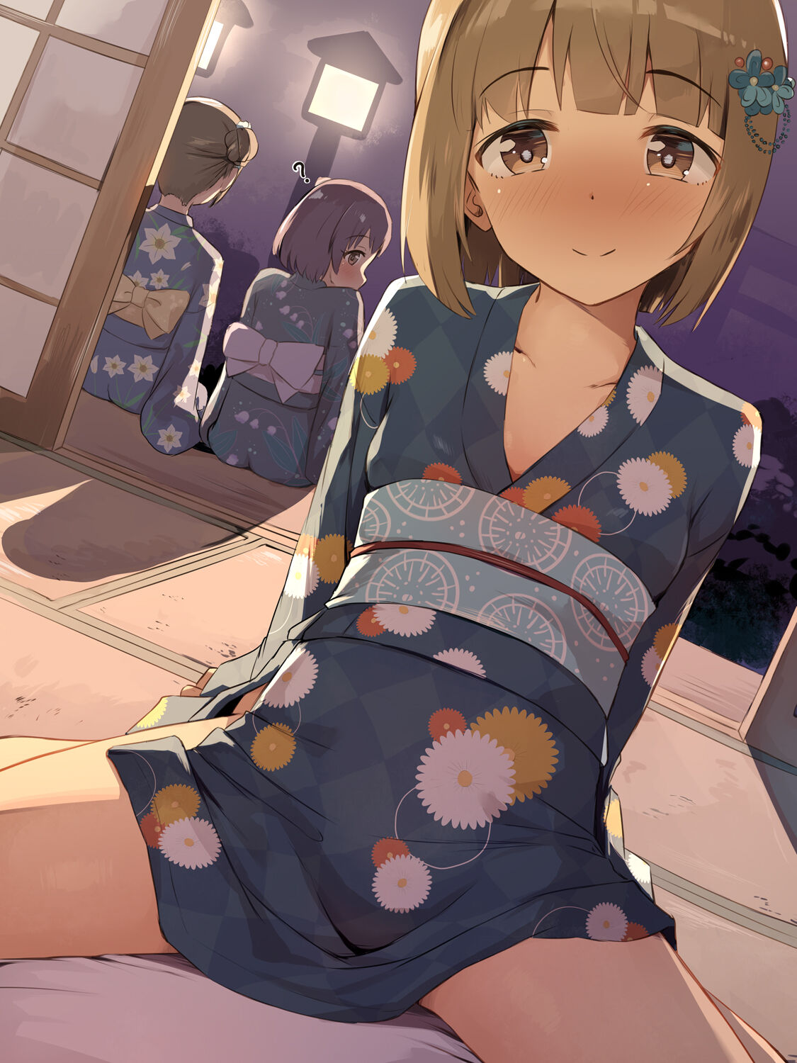 浴衣はとても大きく見えるので、後ろからじゃ何してるかわからない依田芳乃さん page 2 full