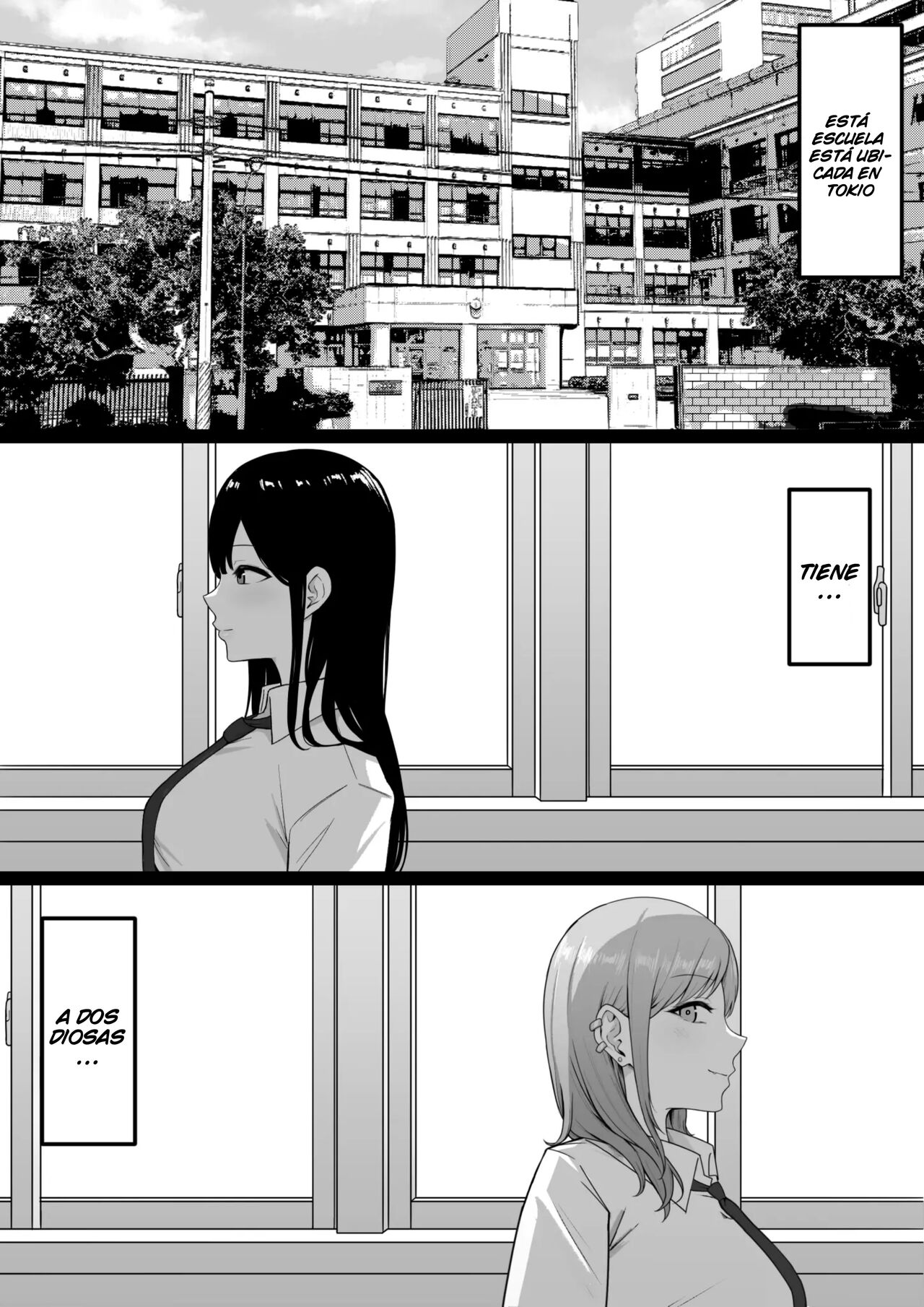 Inran Gakusei Kuromine-san to Shirosaki-san | Lewd Students ~The Temptations of Kuromine &amp; Shirosaki~ page 3 full