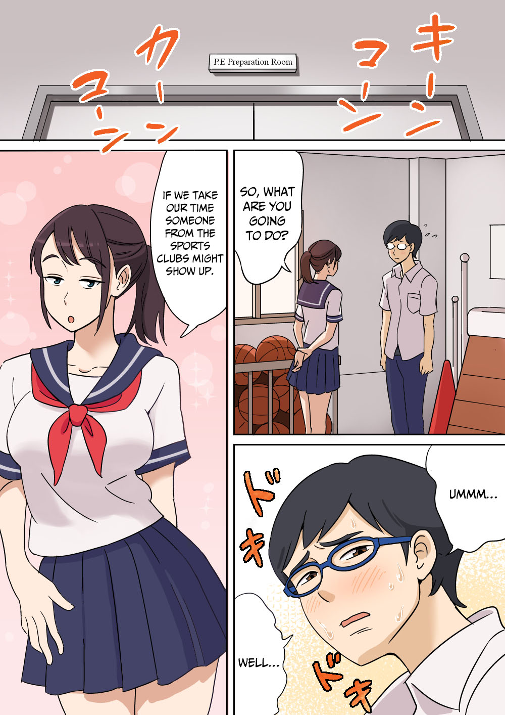Taiiku Souko Muchimuchi Koushou | Having Sex With a Thick Girl In the PE Storehouse page 2 full