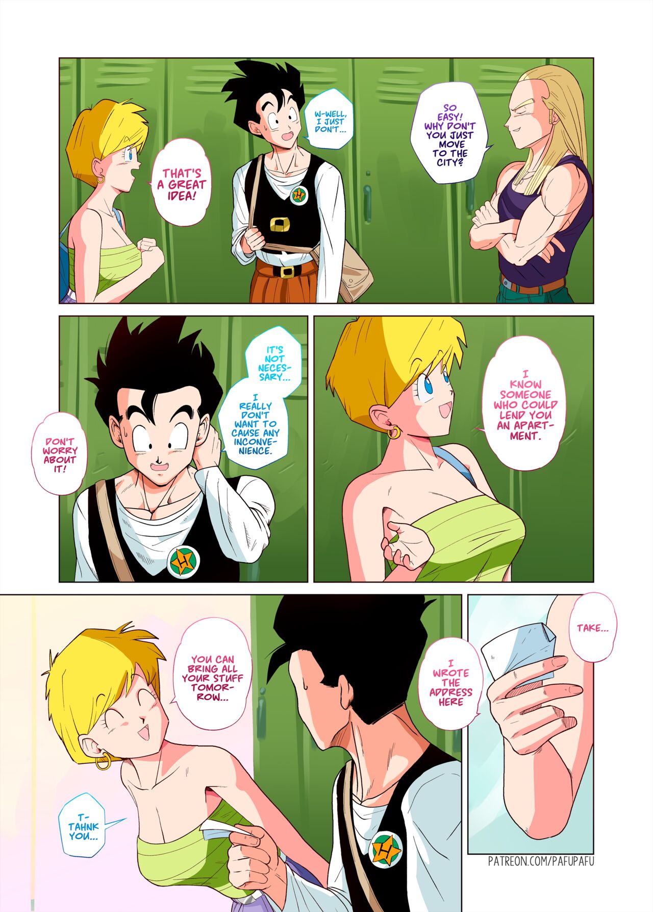 Gohan vs Erasa! page 3 full