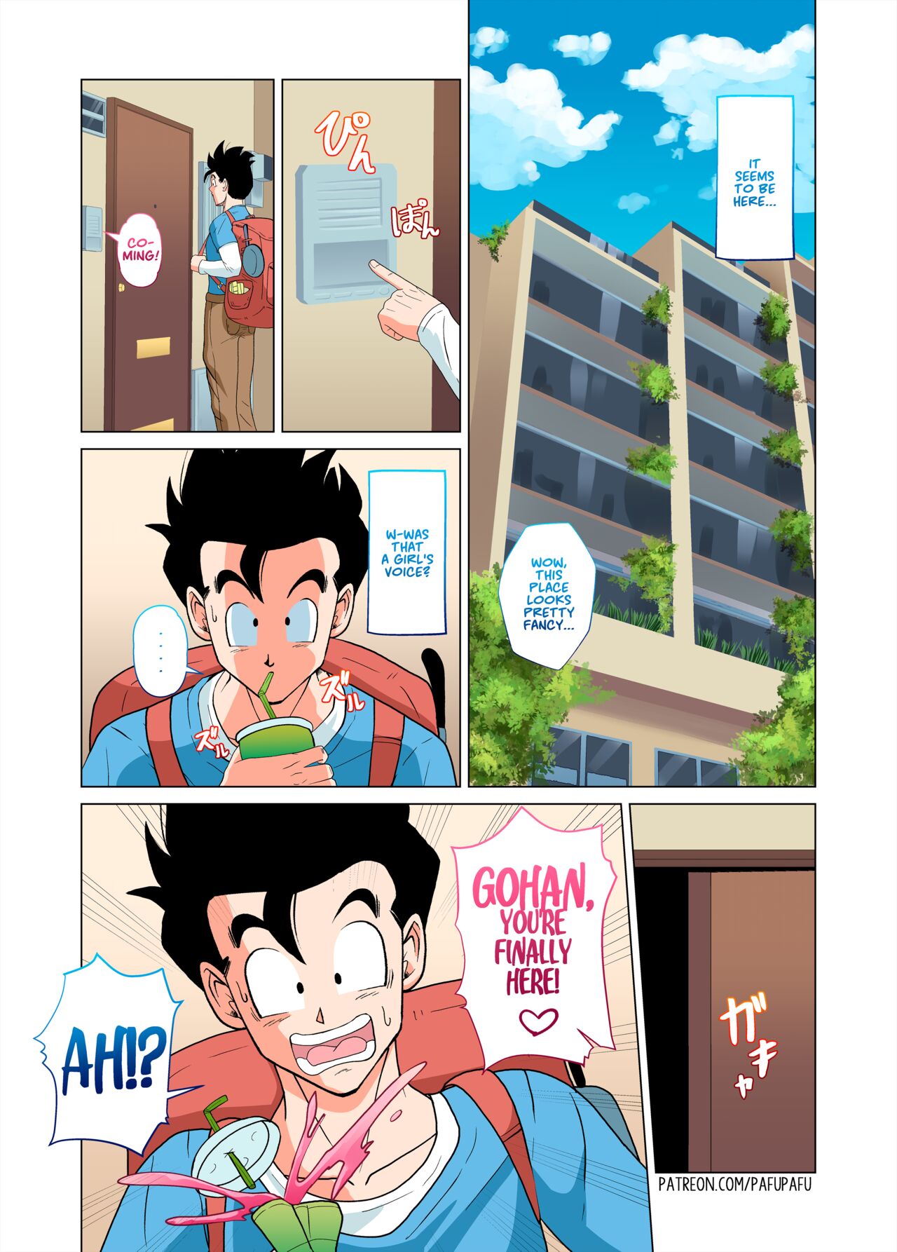 Gohan vs Erasa! page 5 full