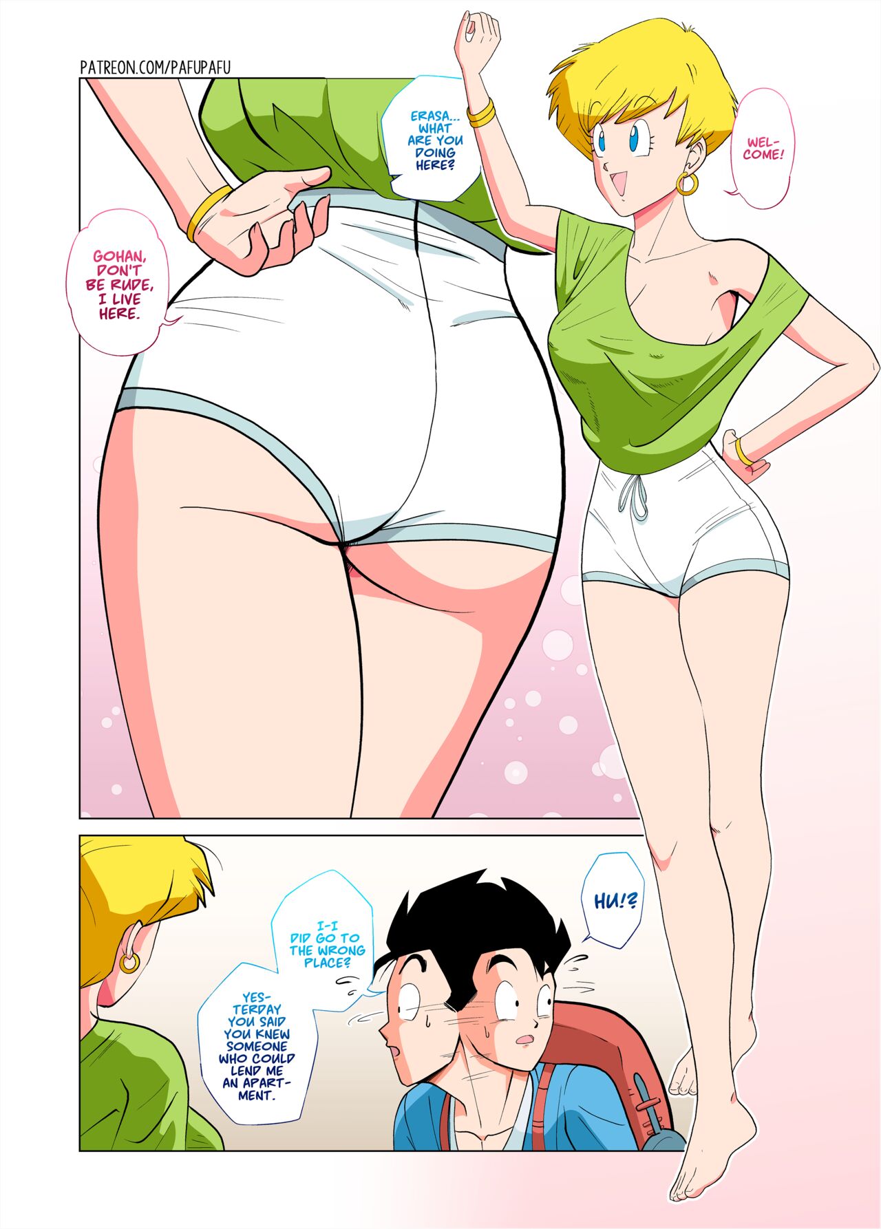 Gohan vs Erasa! page 6 full