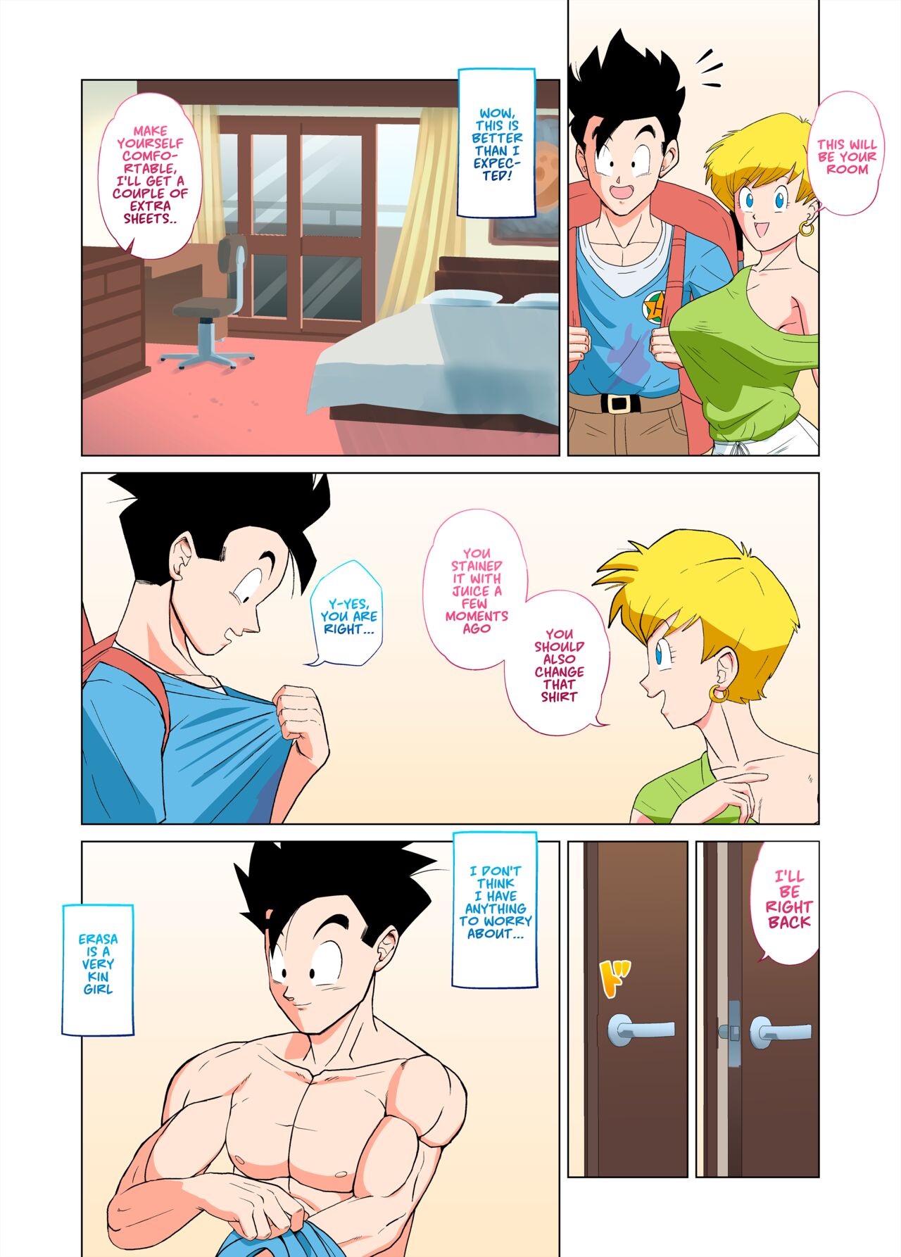 Gohan vs Erasa! page 8 full