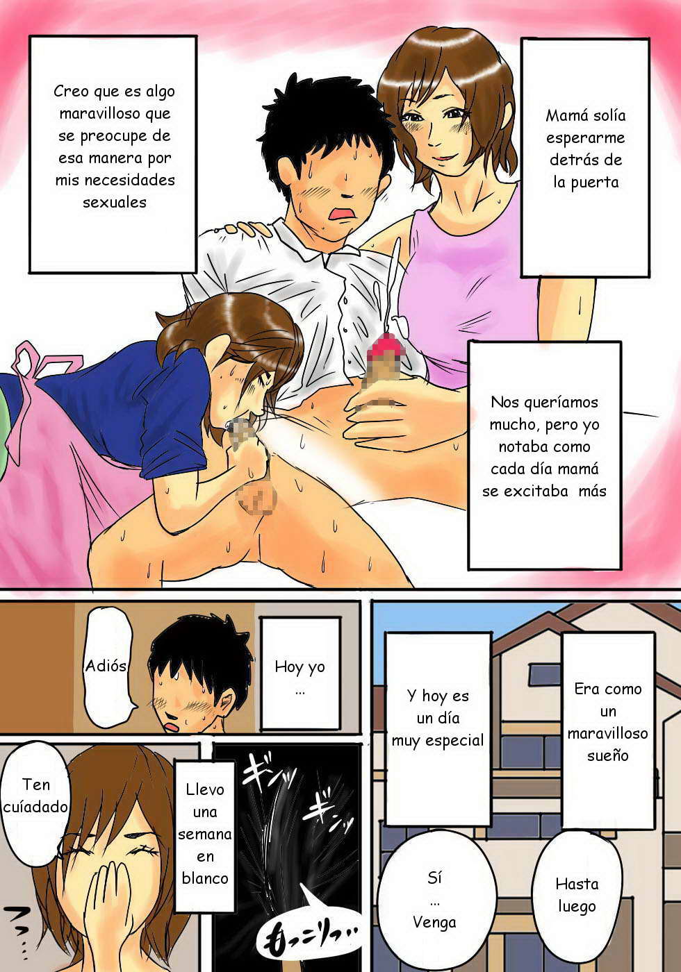 Natsume Benkei - Maiasa, Okaasan de Seiyoku Shori! ESP page 10 full