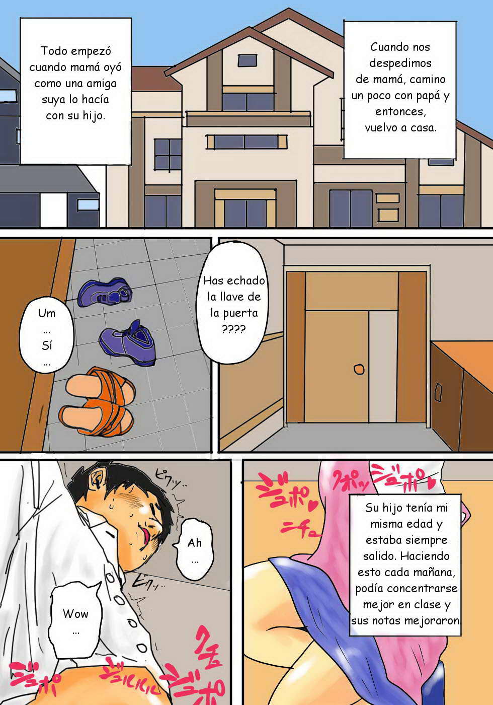 Natsume Benkei - Maiasa, Okaasan de Seiyoku Shori! ESP page 3 full
