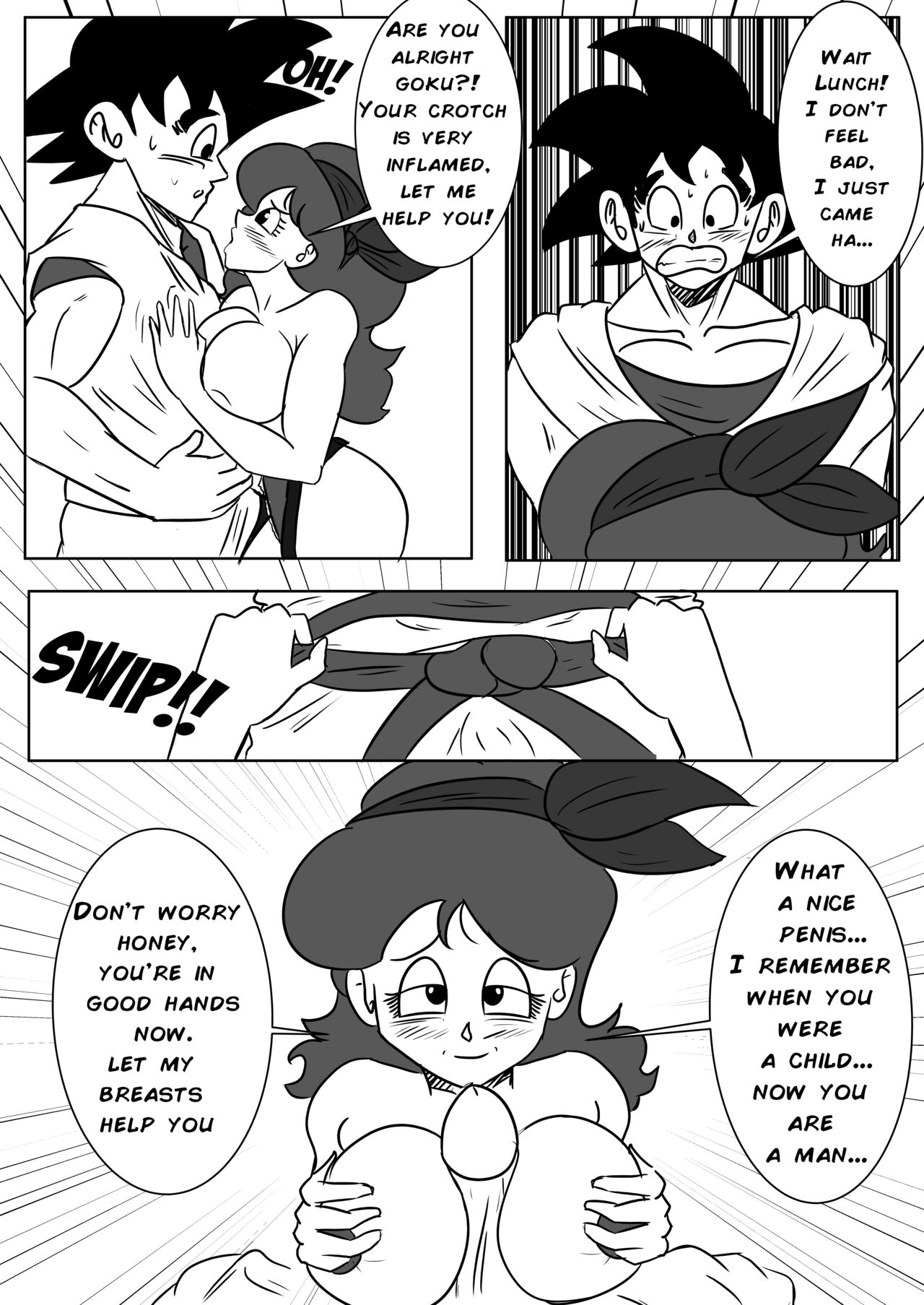 DRAGON BALL / THE RETURN OF THE SEXY LUNCH page 7 full