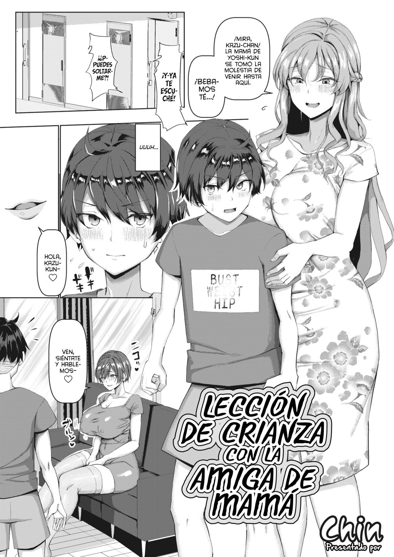 Mamatomo Koubi Teaching | Lección de Crianza con la Amiga de Mamá page 1 full