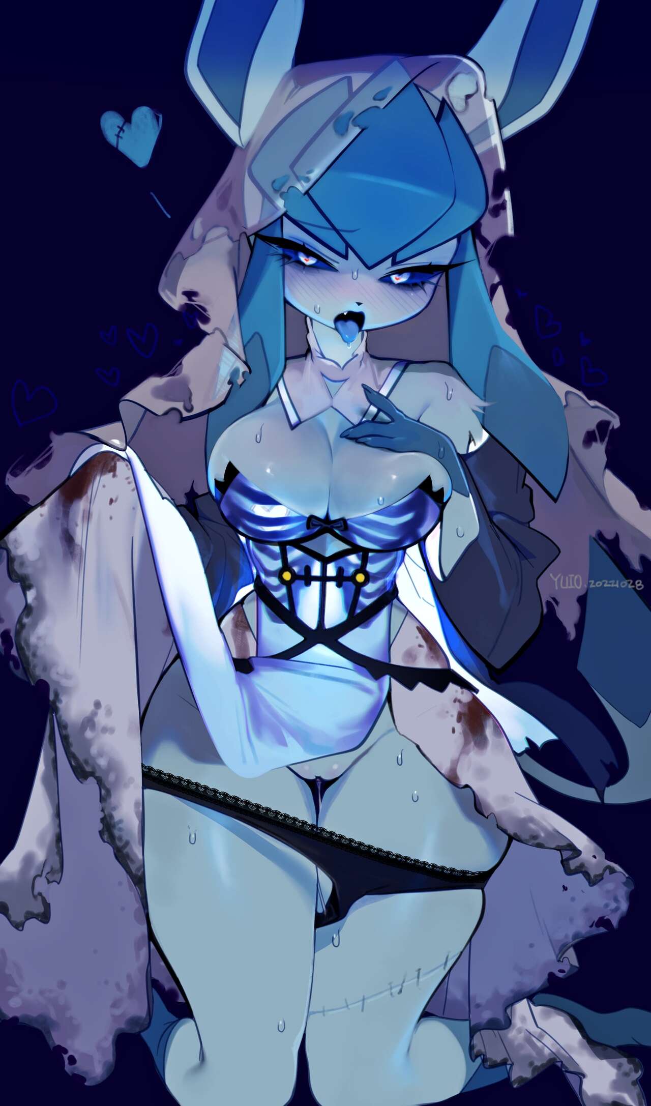 Anthro Glaceon page 3 full