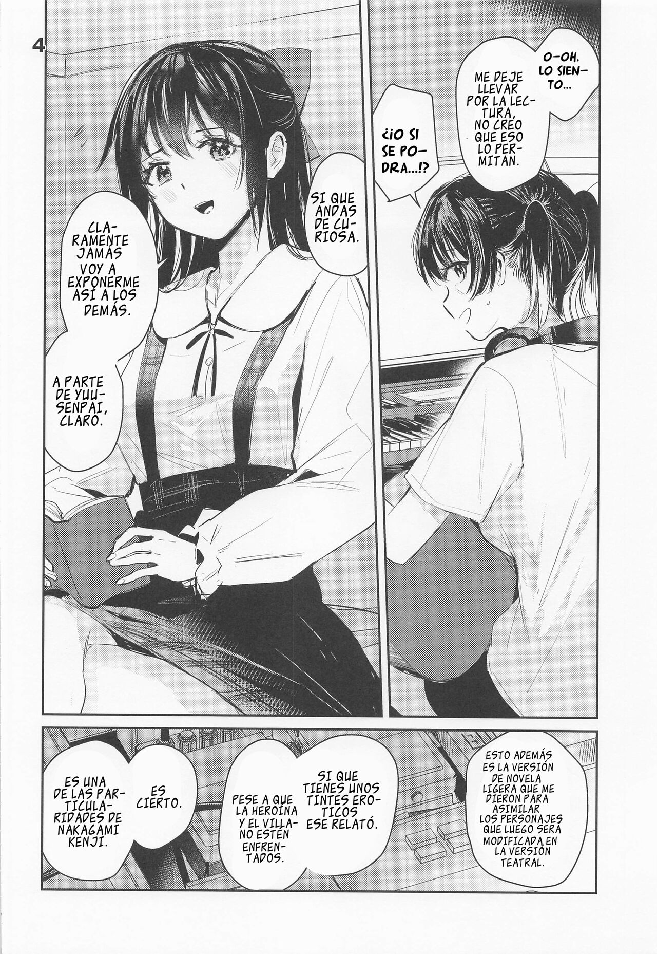 "Demasiado dulce para ser una llamada de cortina" page 4 full