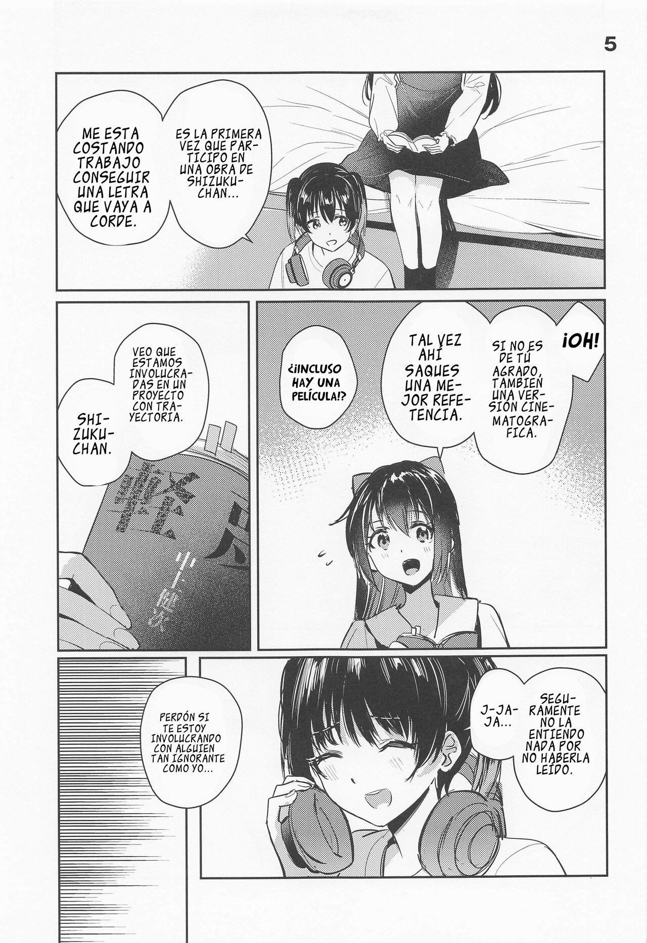 "Demasiado dulce para ser una llamada de cortina" page 5 full