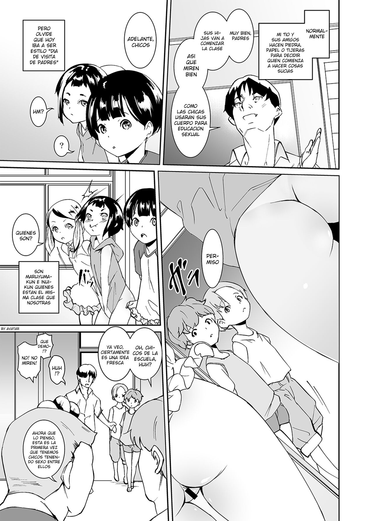 Papa-tachi no Hinpyoukai page 5 full