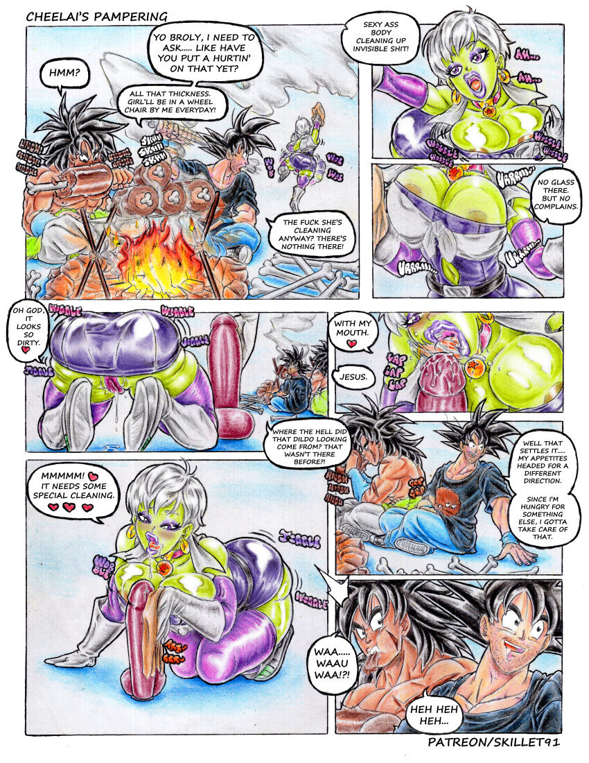 Skillet91Goku steal Cheelai page 1 full