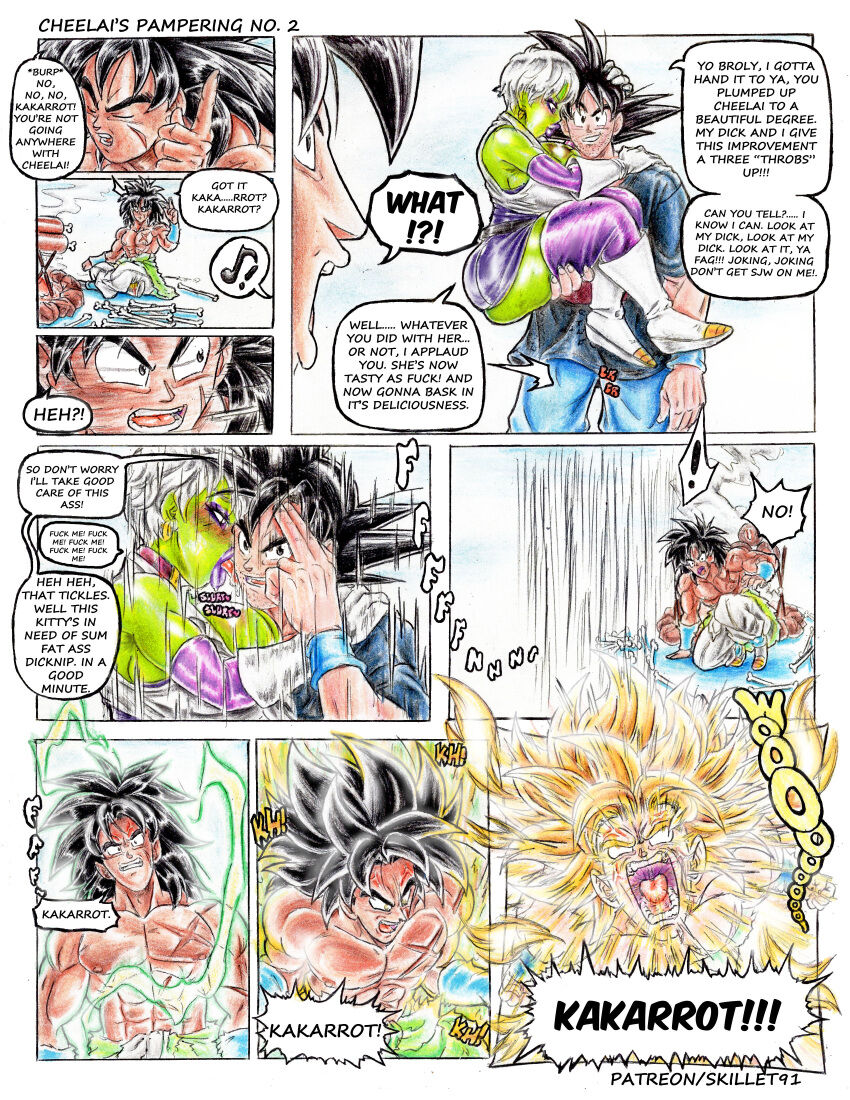 Skillet91Goku steal Cheelai page 2 full