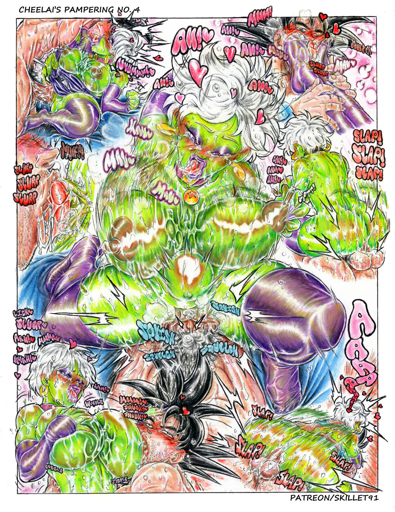Skillet91Goku steal Cheelai page 4 full