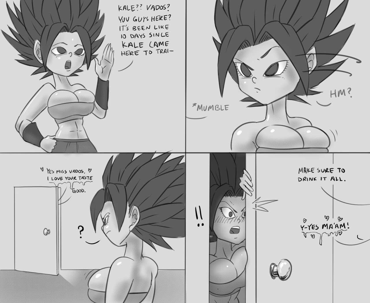 Kale x Caulifla x Vados series page 8 full