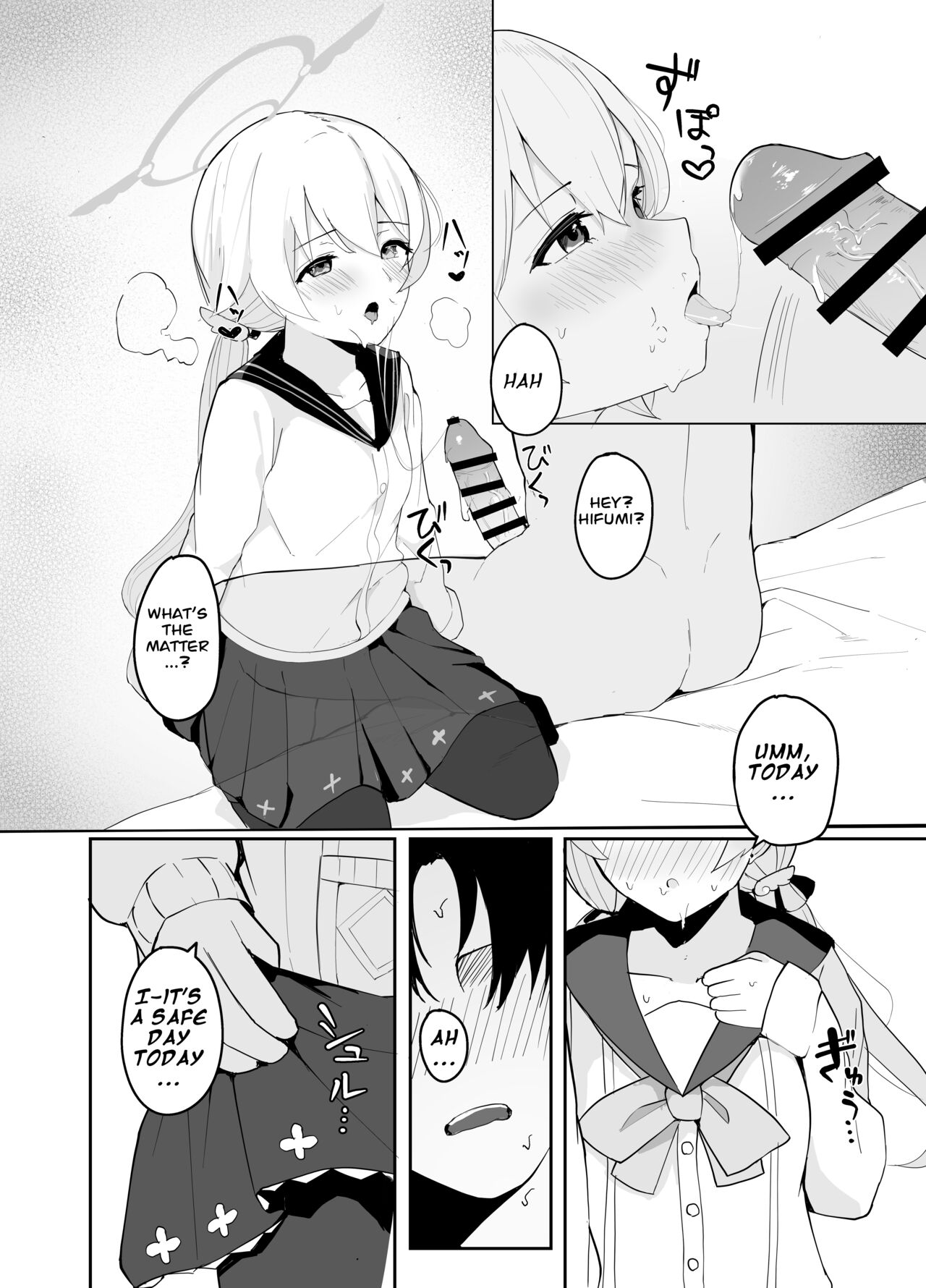 Blue Archive Sexual Treatment Department -Ajitani Hifumi- page 10 full