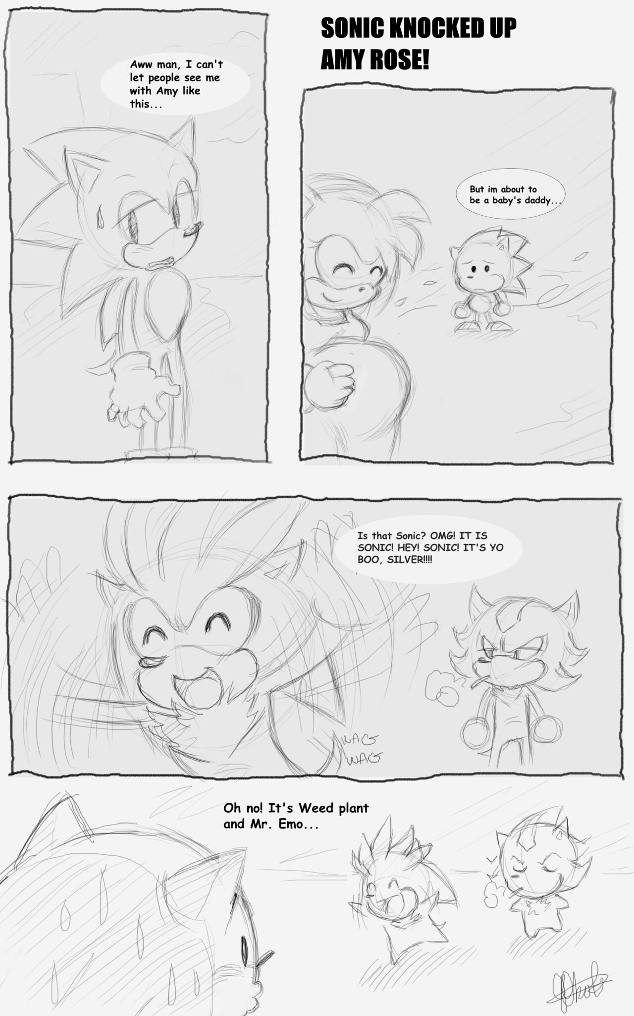 Sonic Got Amy Pregnant page 2 full