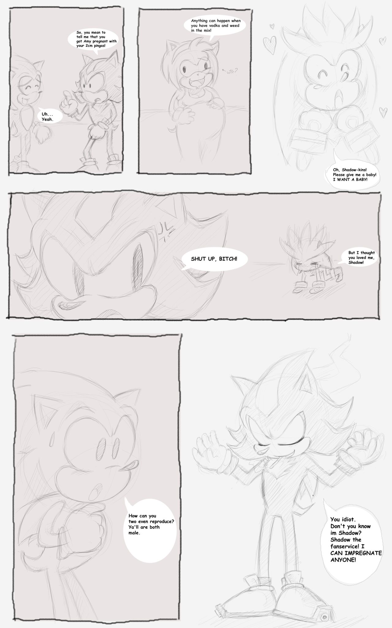 Sonic Got Amy Pregnant page 4 full