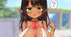 異世界転校生エルフちゃん（巨乳Ver