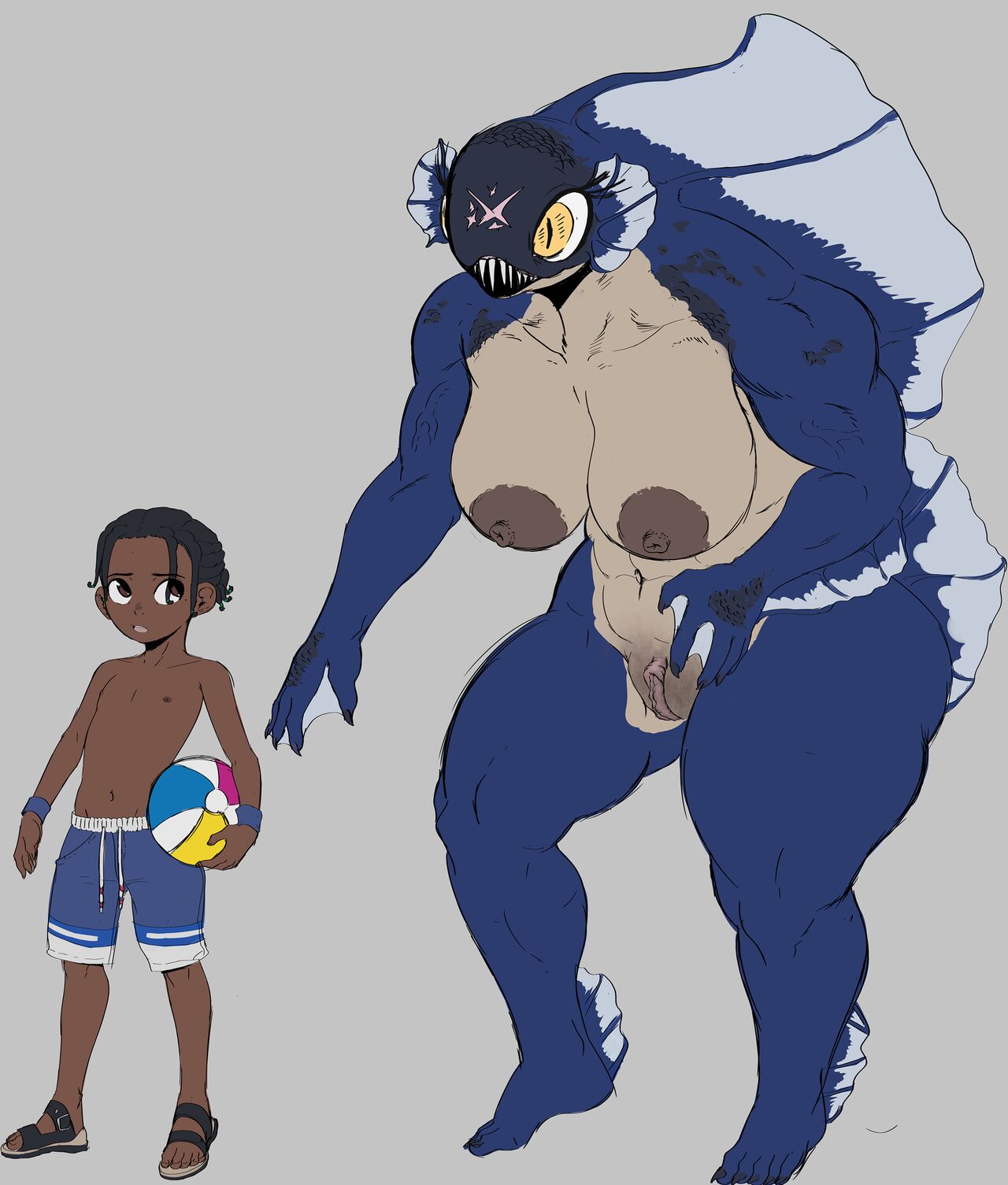 Fish Lady page 1 full