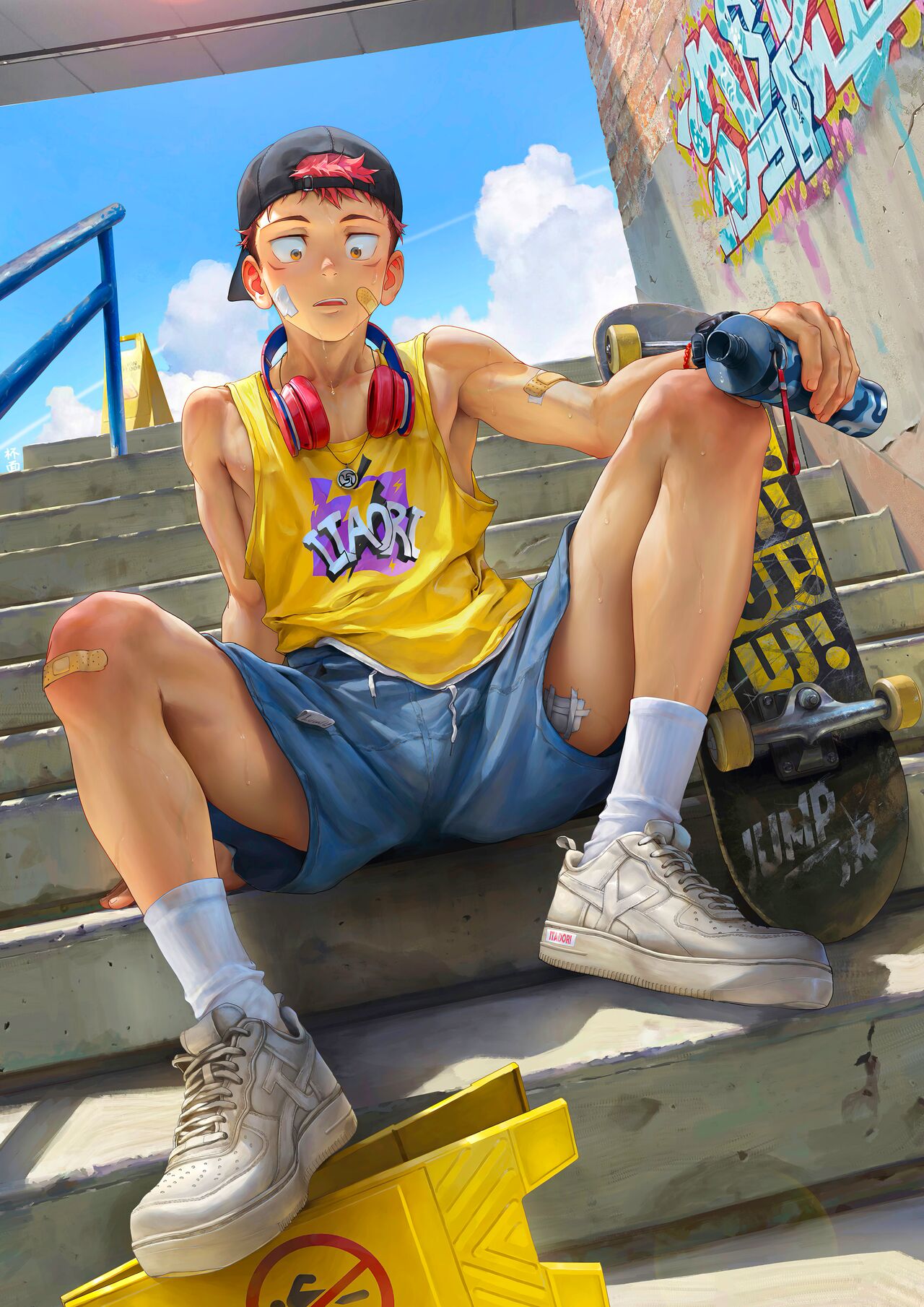 Skateboarding page 1 full
