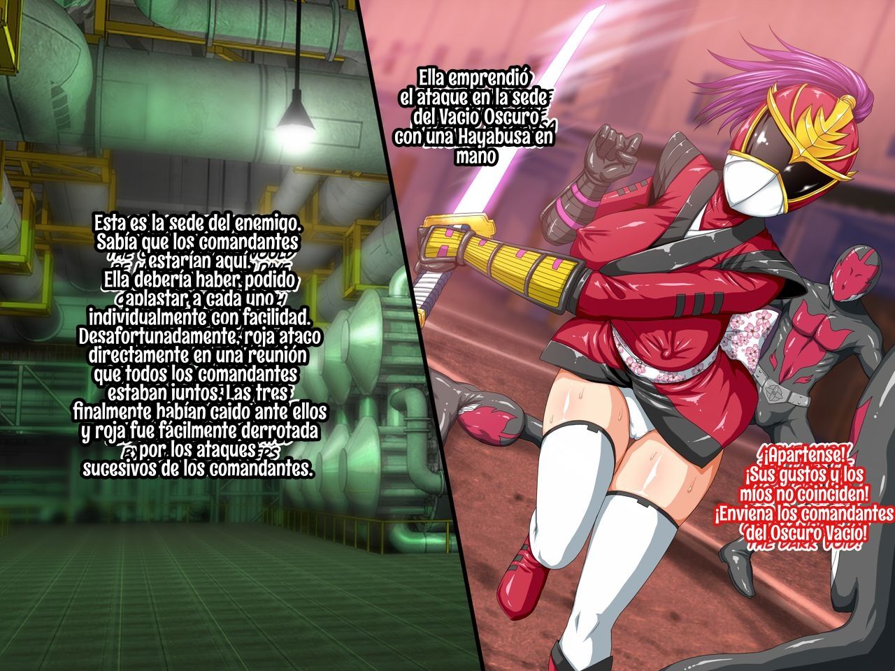 Kyonyuu Sentai Sangyarukan Red Akuochi Hen page 5 full