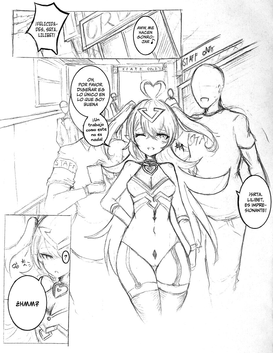 Lolibutt's Staff Party page 1 full