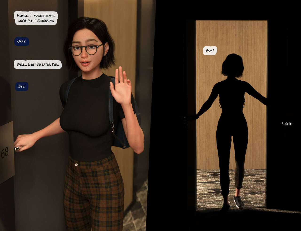 The Roommate 1-2 page 8 full