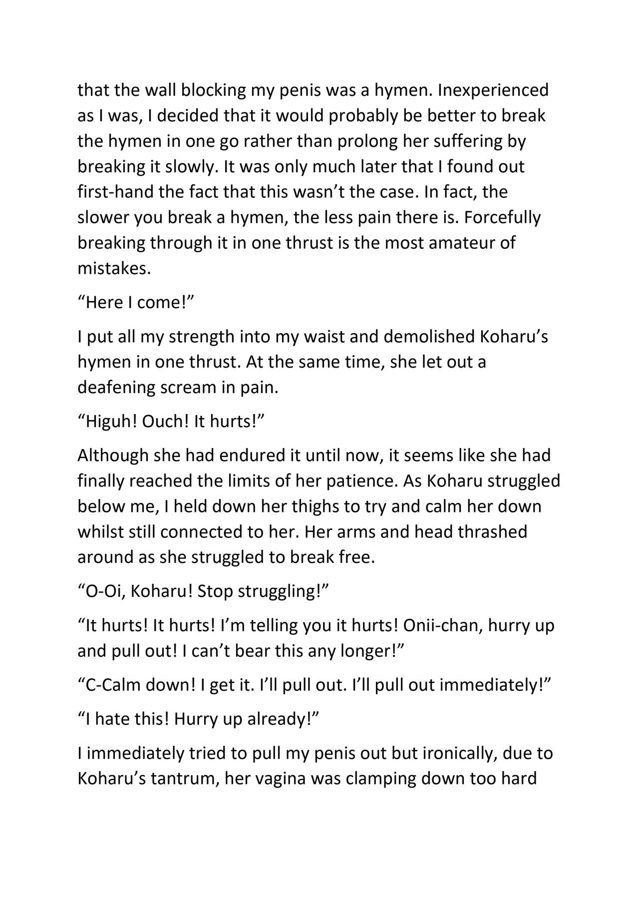 Siblings' Daily Life Chapter One - The FIrst Day page 7 full