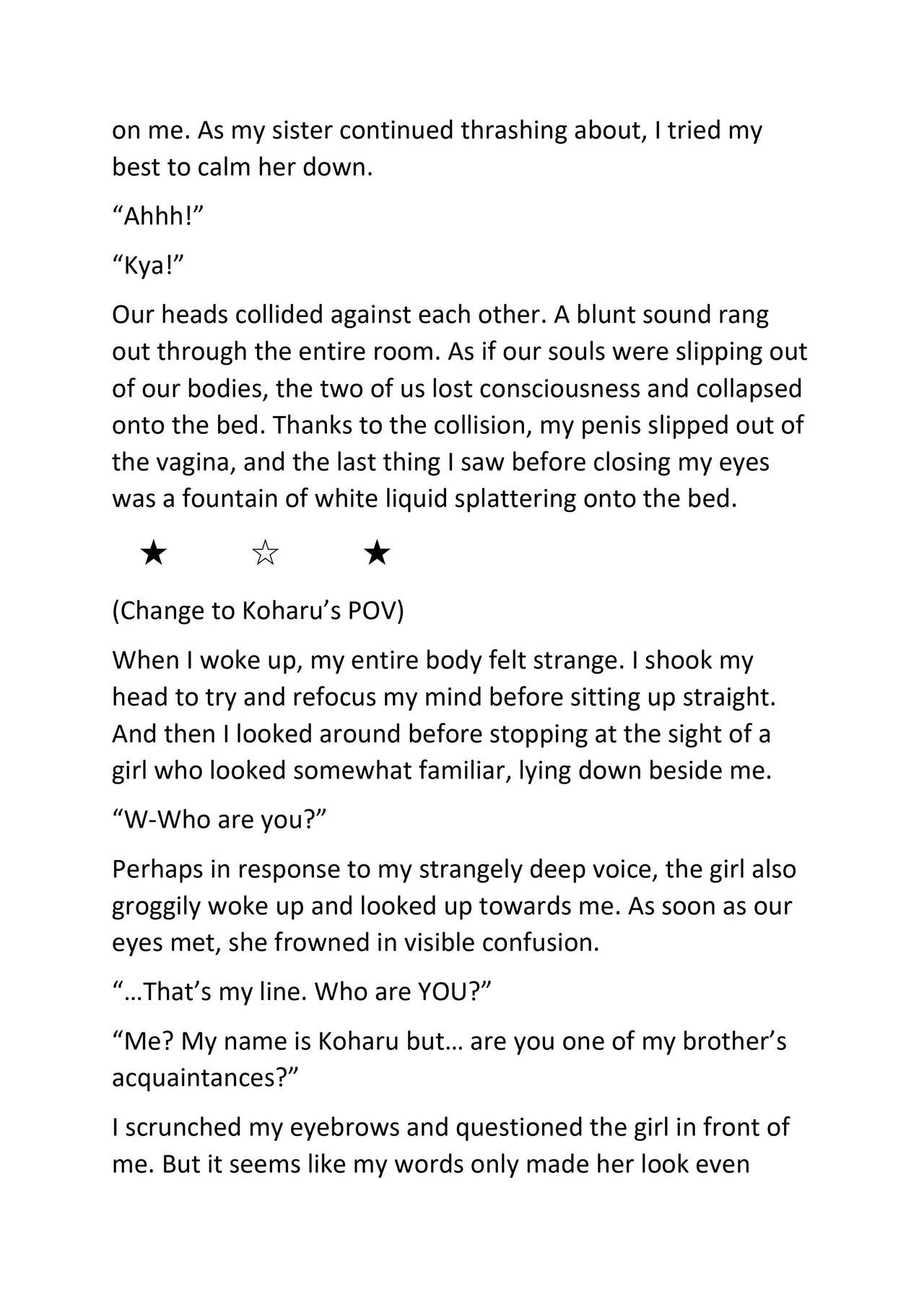 Siblings' Daily Life Chapter One - The FIrst Day page 8 full