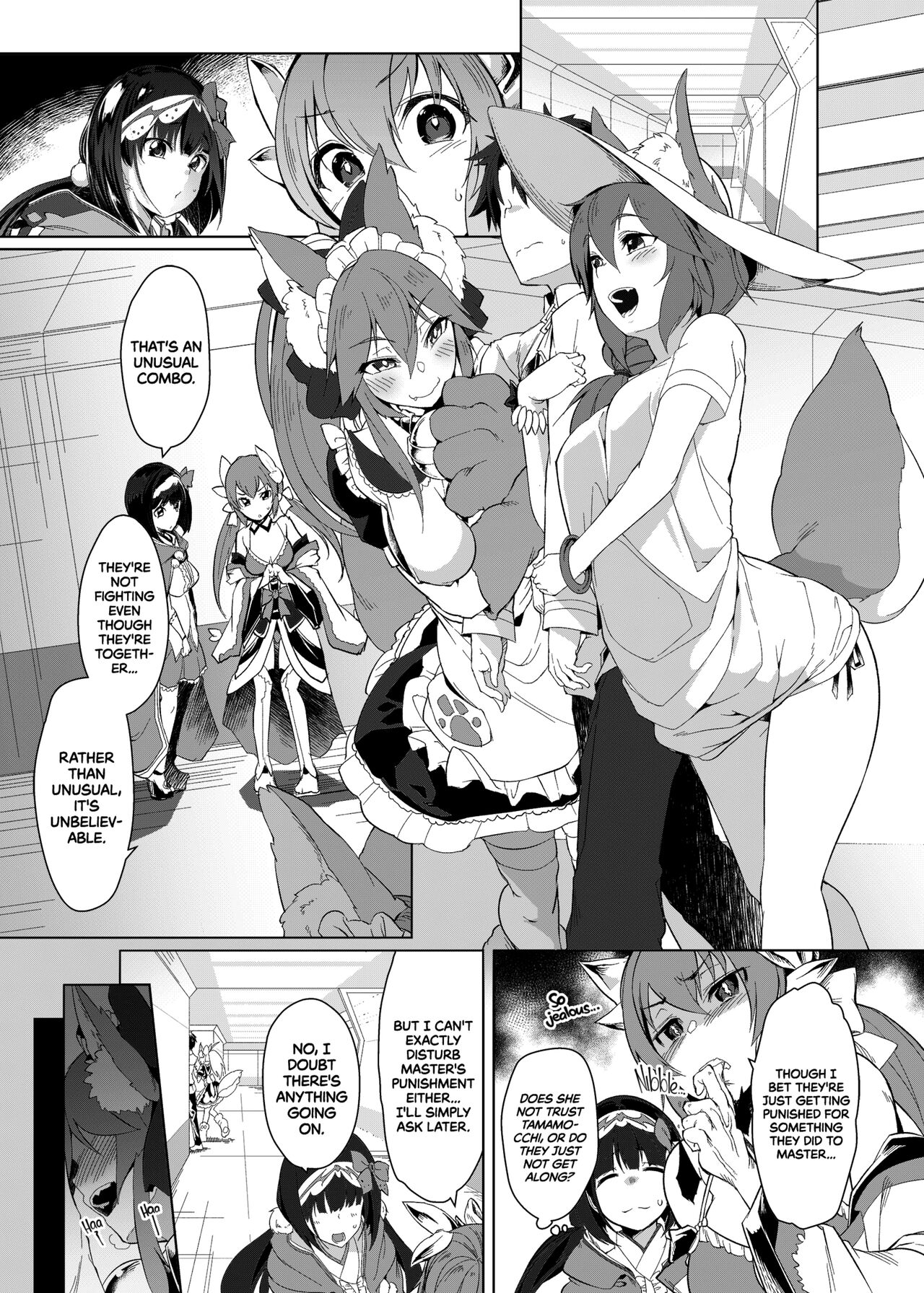 Hatsujou Cat Fight page 3 full