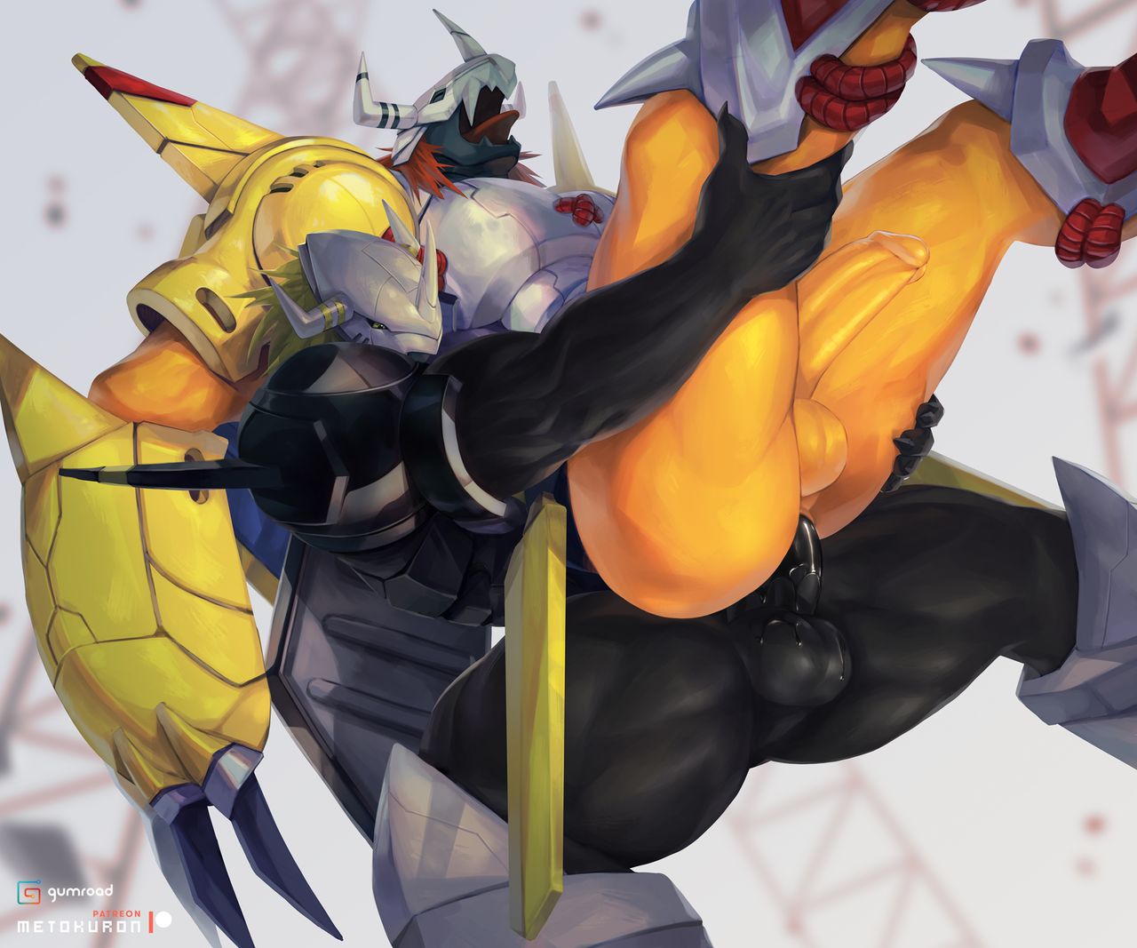 Week 48 - BlackWargreymon + Wargreymon page 1 full
