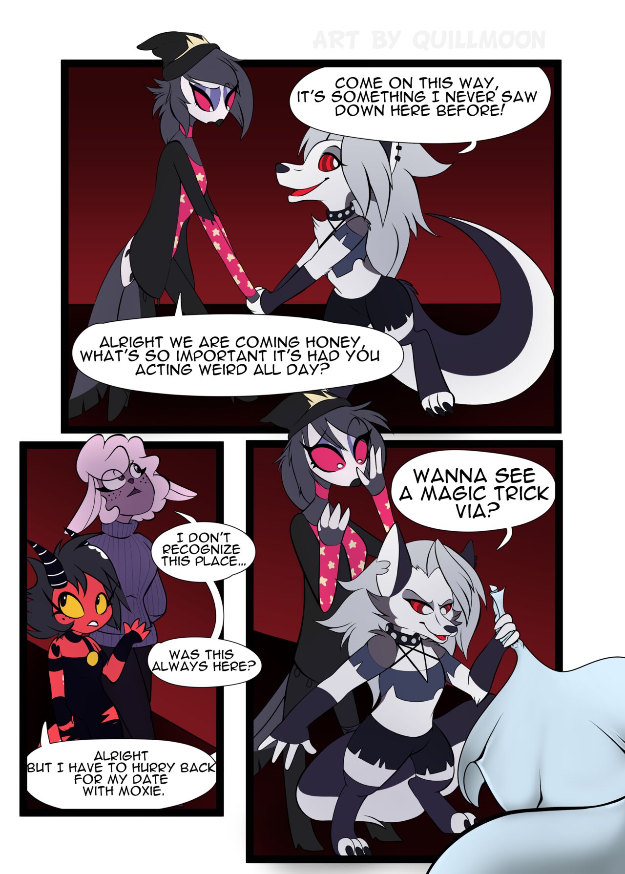 Helluva Keychains 1, 2 and 3 page 1 full