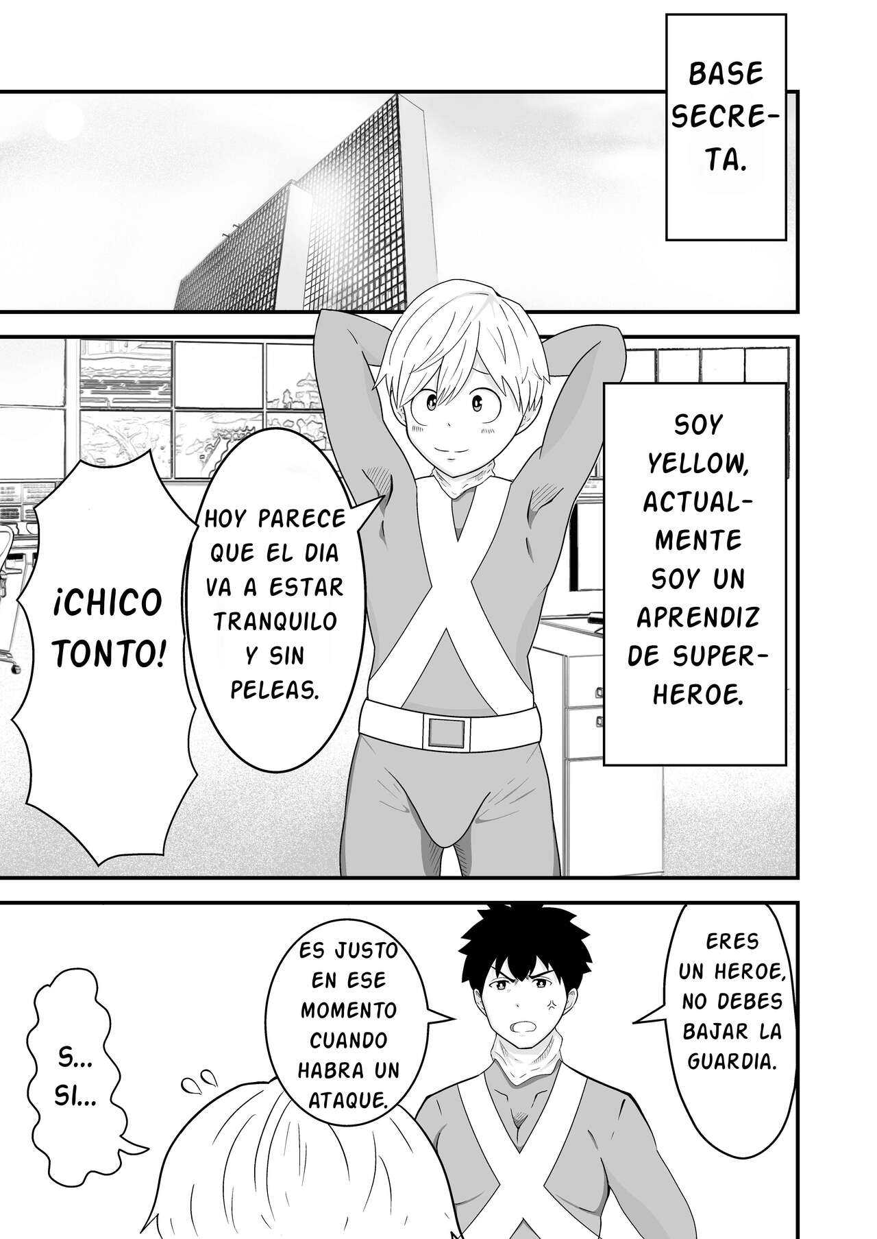 Hero, Saimin x Sennou ~Shasei shitara soku Dorei~ | Black and Yellow brainwashed. page 2 full