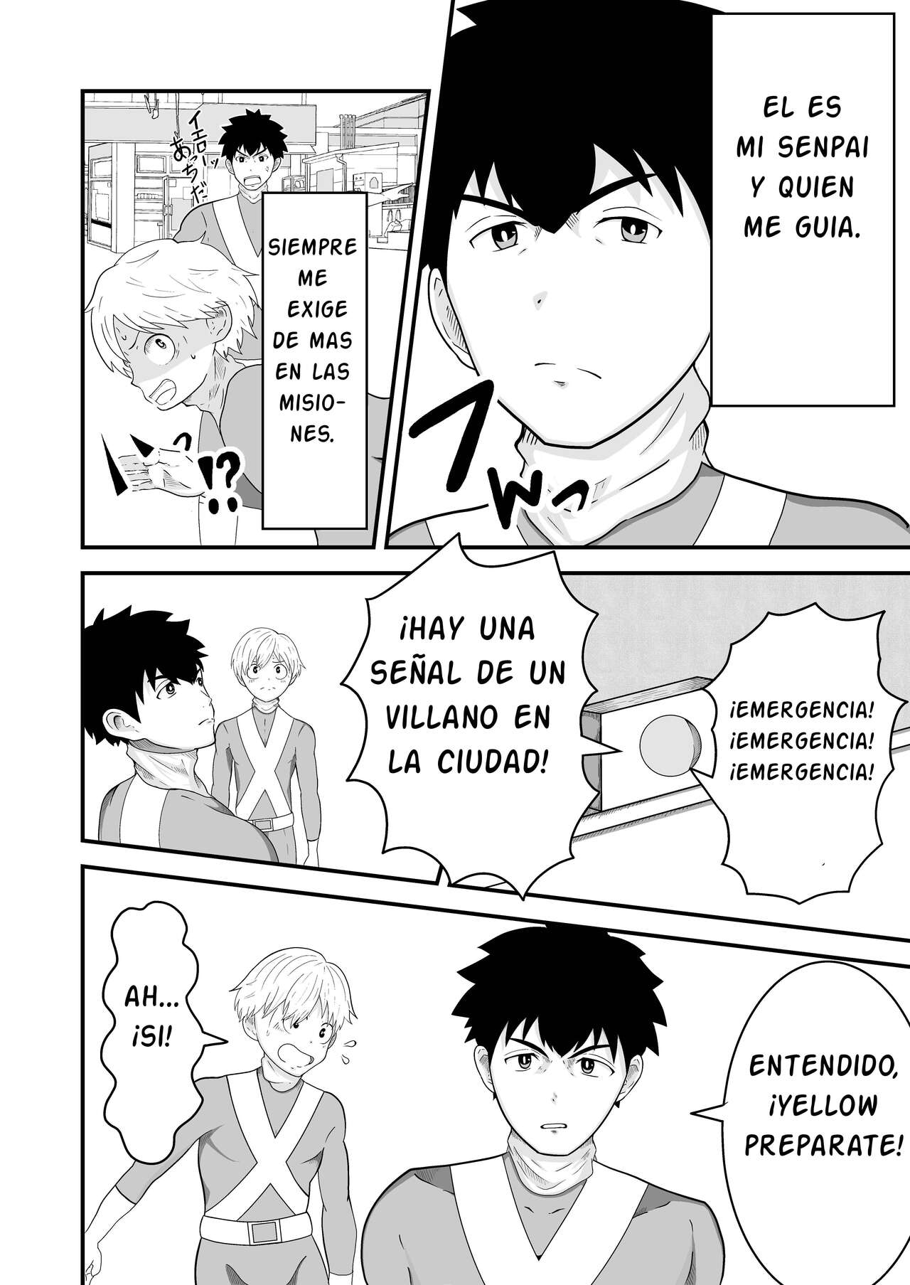 Hero, Saimin x Sennou ~Shasei shitara soku Dorei~ | Black and Yellow brainwashed. page 3 full
