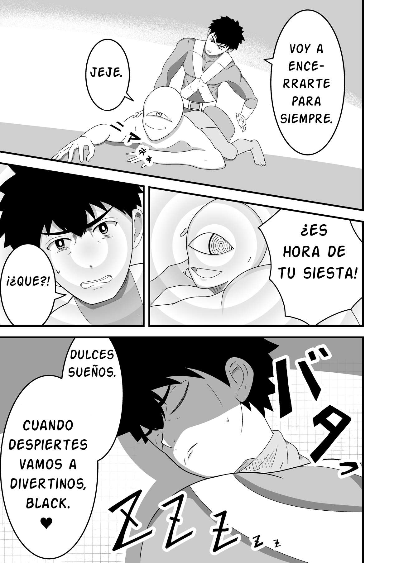 Hero, Saimin x Sennou ~Shasei shitara soku Dorei~ | Black and Yellow brainwashed. page 8 full