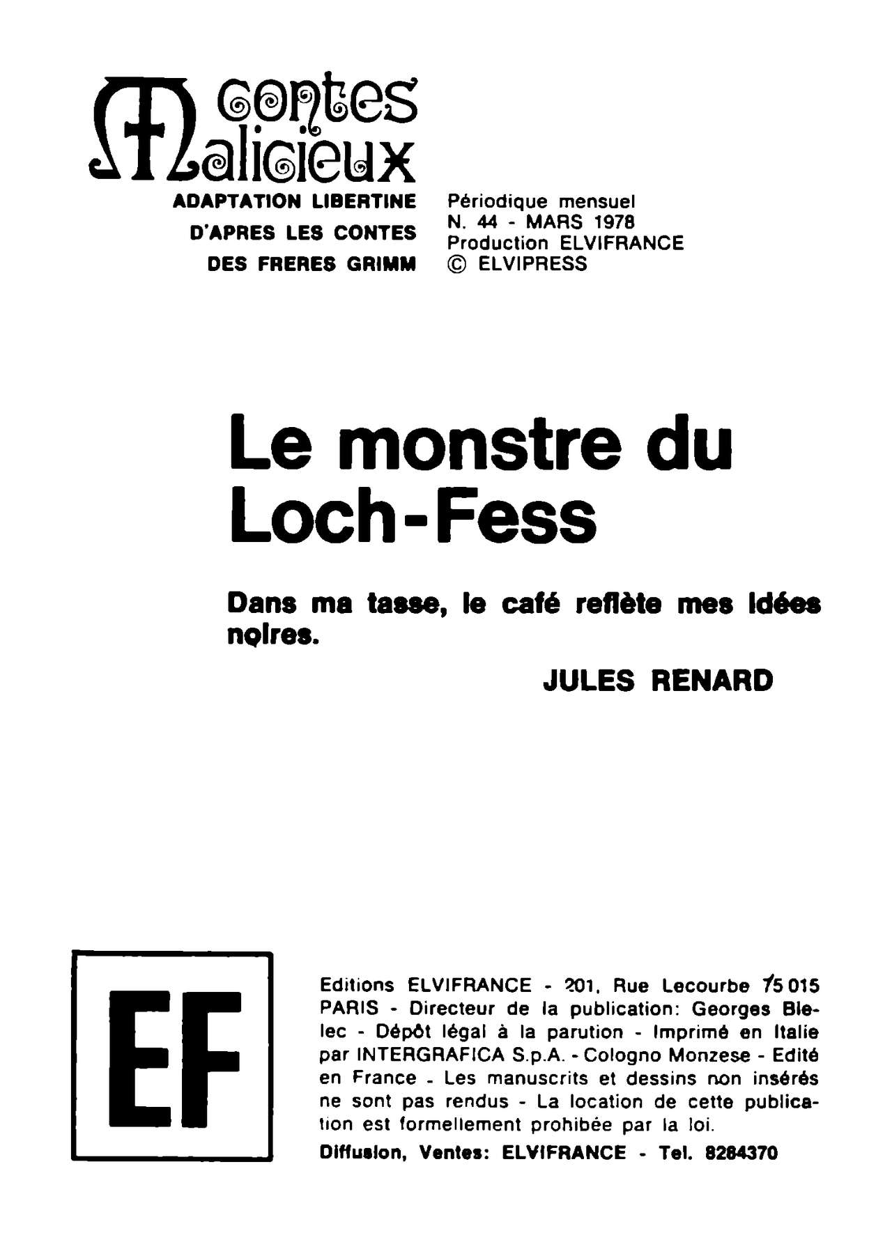 Contes Malicieux #44 : Le monstre du Loch-Fess page 3 full