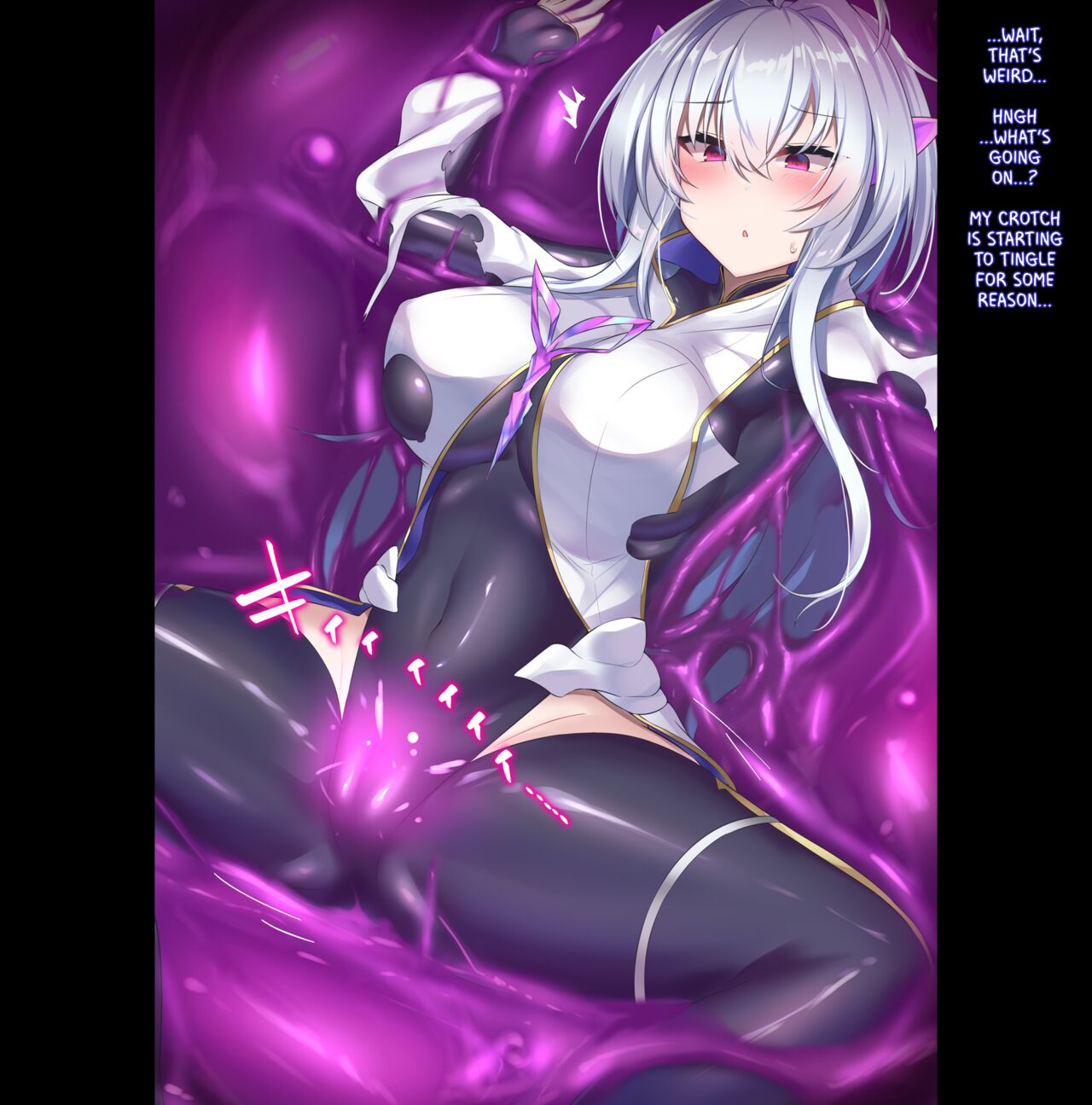 Lady Avalon is Trapped Inside a Slime and Doesn't Want to be Made to Repeatedly Cum All Over Herself with Her Freshly Grown Futanari Dick page 2 full