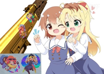 CSGO official art and soon to be rule34 csgo compilation cover