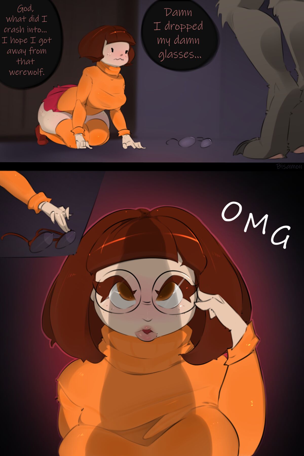 Velma and Werewolf page 1 full