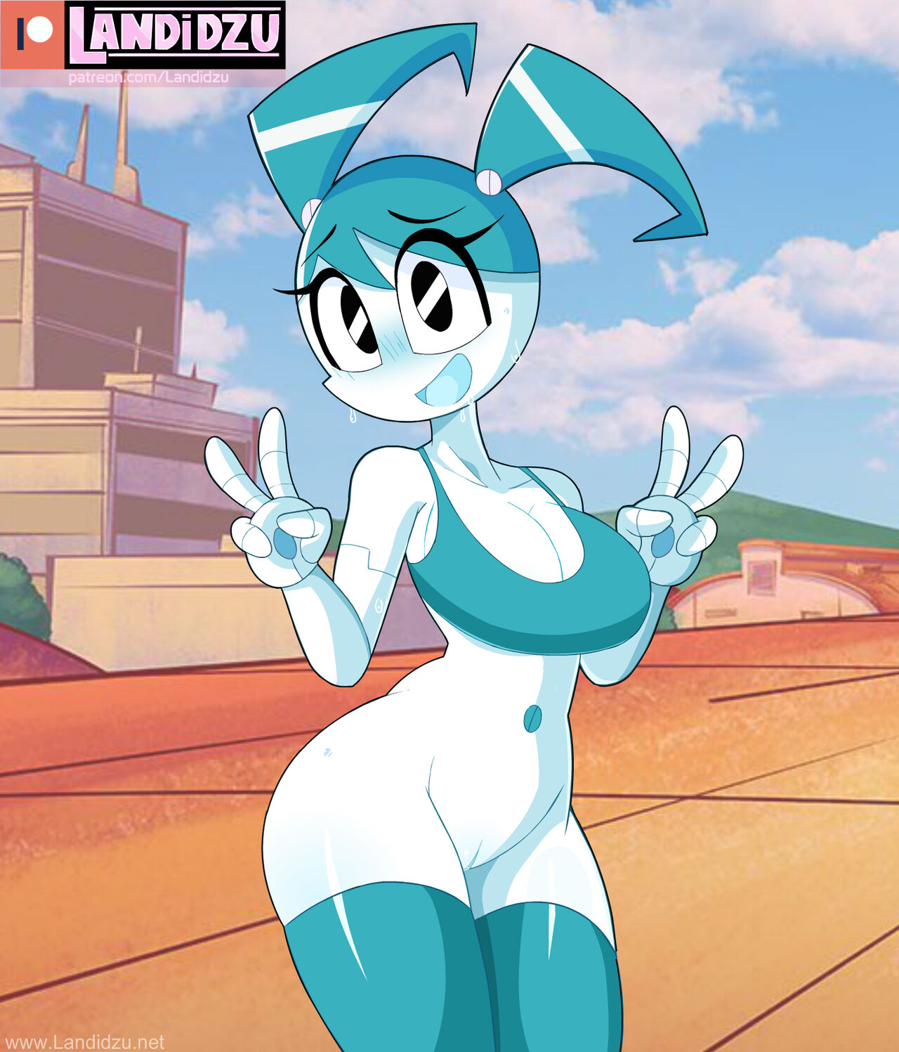 The Sexy Robot Girl - Landidzu page 9 full