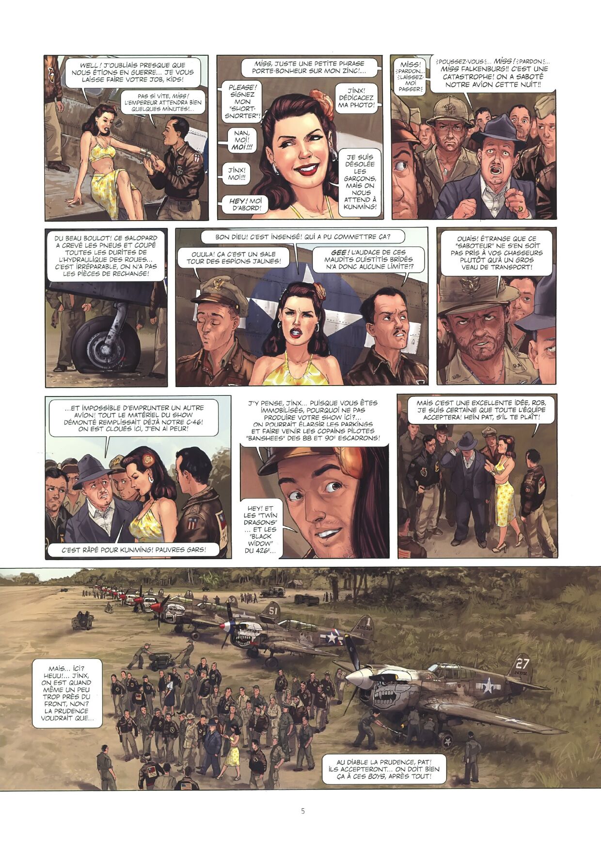 Angel Wings tome2 black widow page 7 full